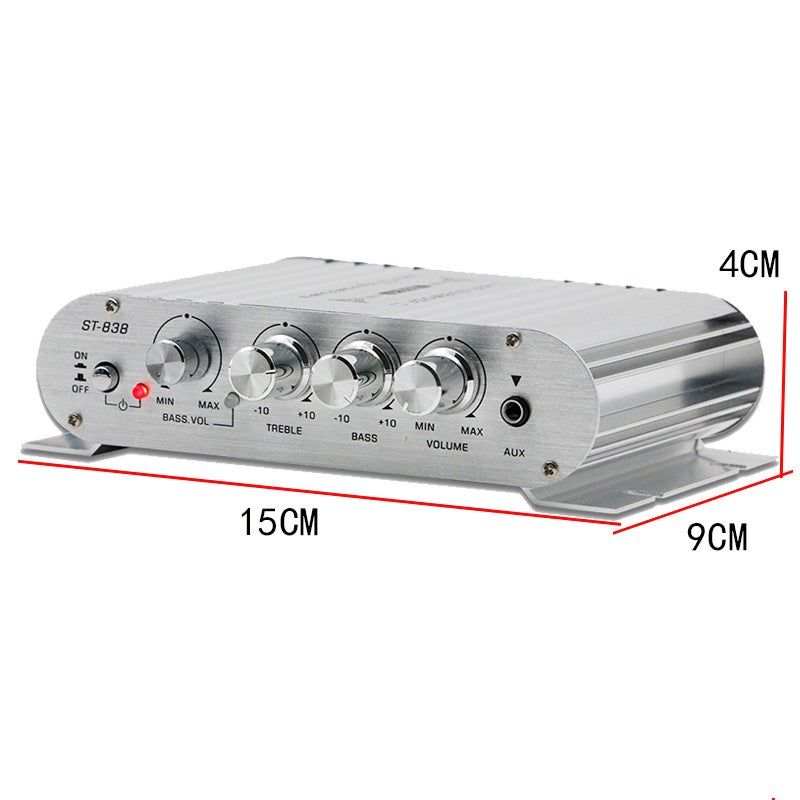 Small Bluetooth Amplifier High Power Subwoofer Amplifier 2.1 Channel Amplifier Super Bass Selling - Image 3